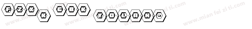 FZXk GBK yolan字体转换